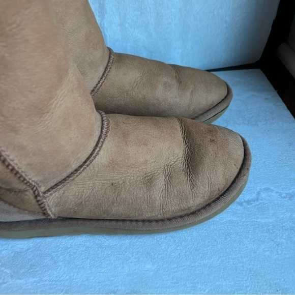 Ugg Classic Short Boot Brown Chestnut Womens 5 EU 36 - Picture 2 of 10